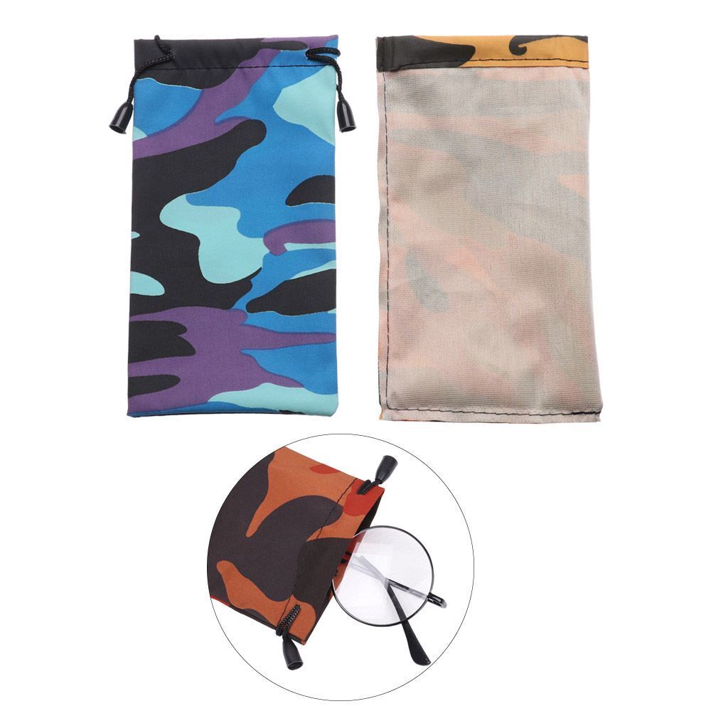 Soft Eyeglass Container Glasses Cloth Bags Reading Glasses Cases Eyewear Bag