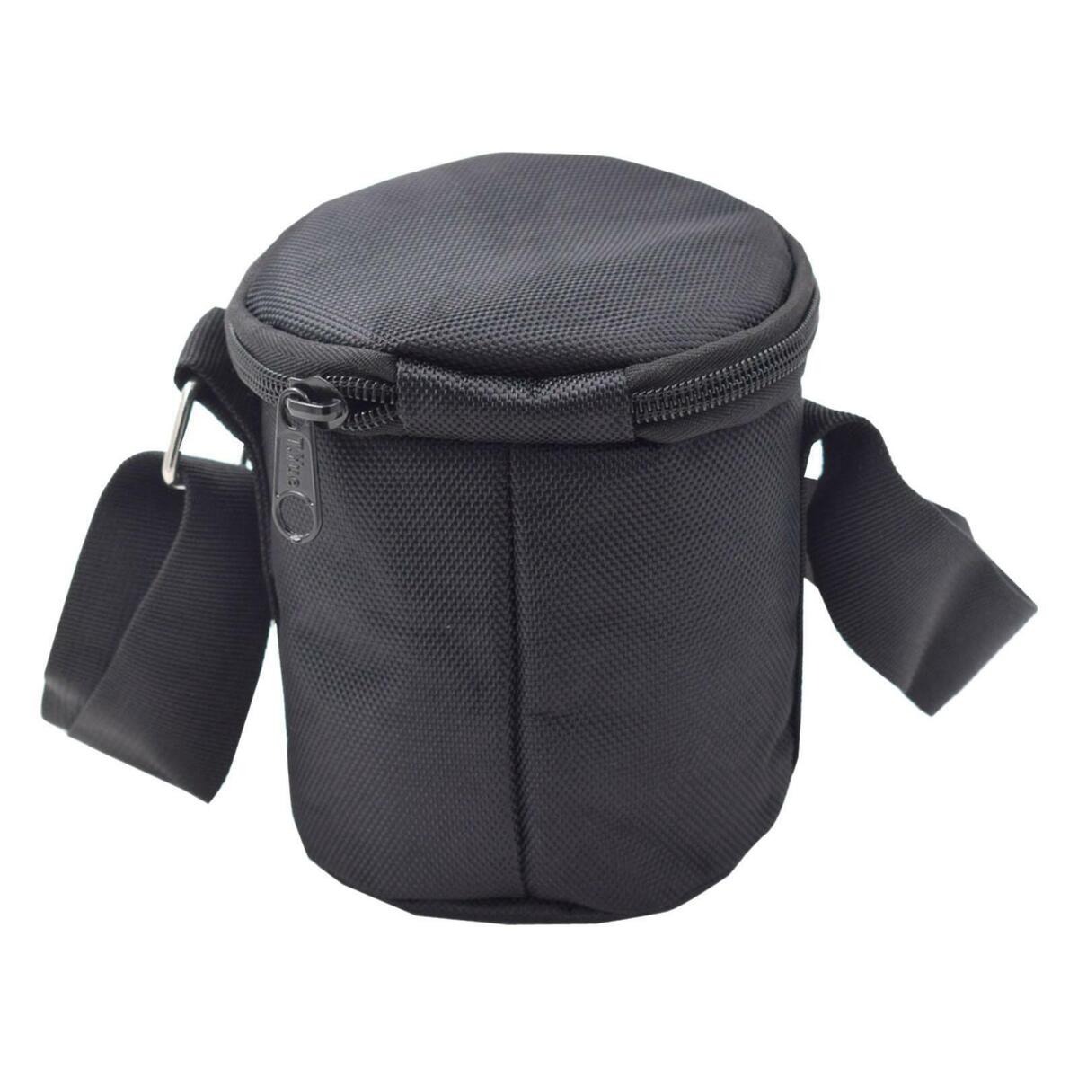 1680D Oxford Fabric Dumbbell Plates Bag Heavy Duty Adjustable Strap Black