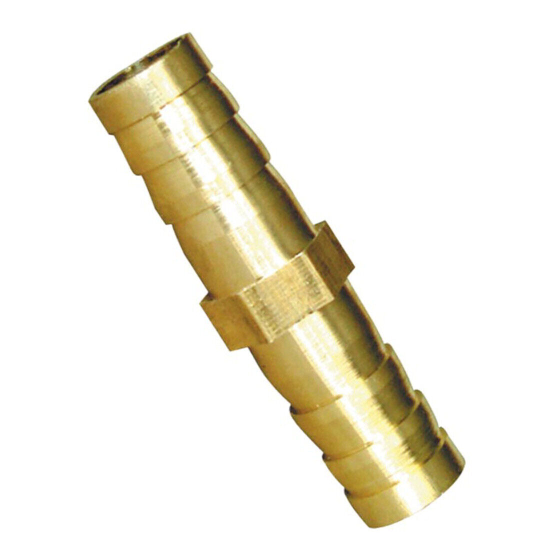 4x 8mm to 10mm Straight Brass Hose Barb Fitting Reducer Coupler Adapters