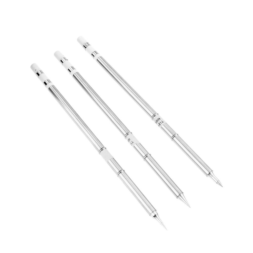 Replacement T12-ILS I IL Solder Iron Tip For Hakko Soldering Rework Station 3Pcs