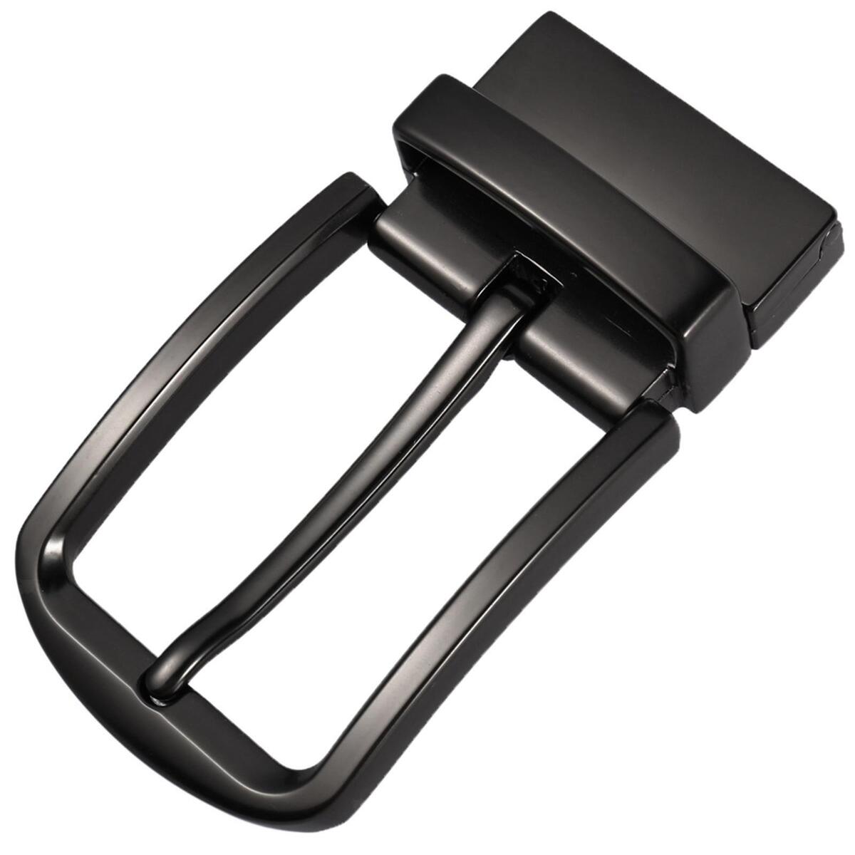 2x Mens Alloy Belt Buckle Luxury Rectangle Pin Belt Buckle Replacement