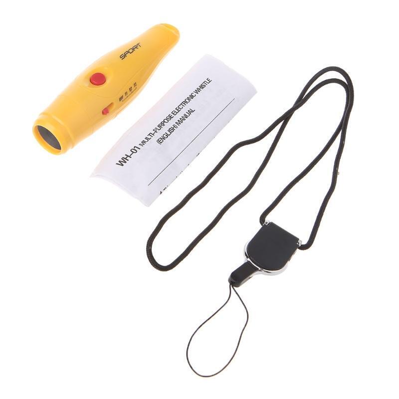 Electronic Whistle Hand-Held Three Tone for Sports Basketball with Laniard