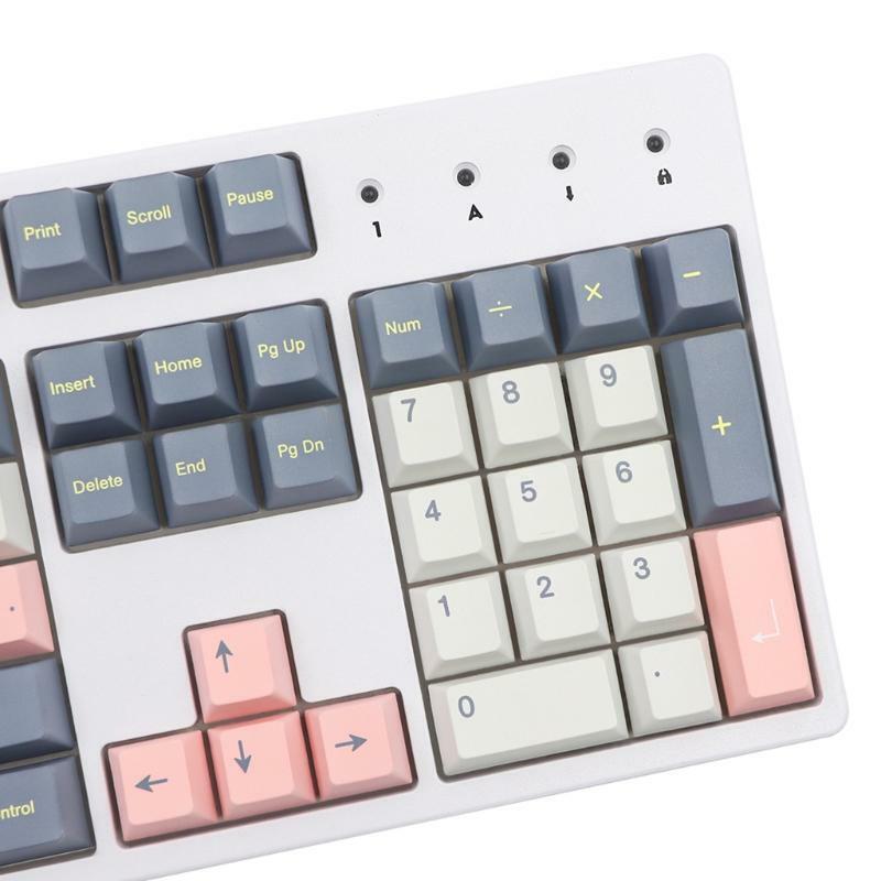 Momo Yume Cherry Profile Keycaps PBT Dye Sublimation Set for GH60 GK61 GK64 84