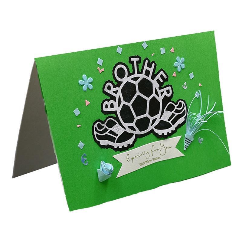 Soccer Metal Cutting Dies Stencil Scrapbooking DIY Album Stamp Paper Card
