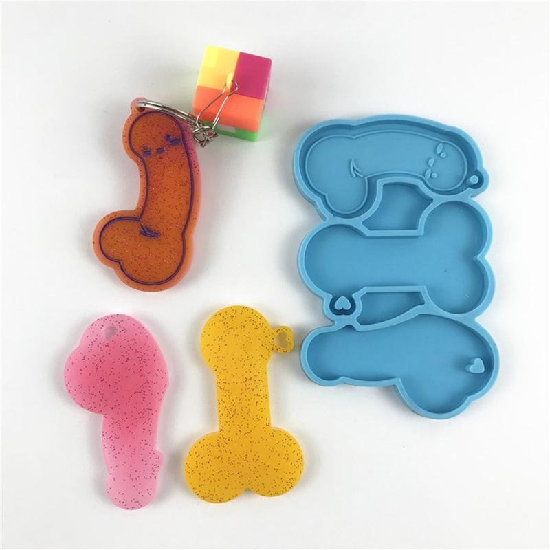 Handmade Jewelry Pendant Silicone Mould DIY Crafts Eardrop Dangler UV Epoxy Mold