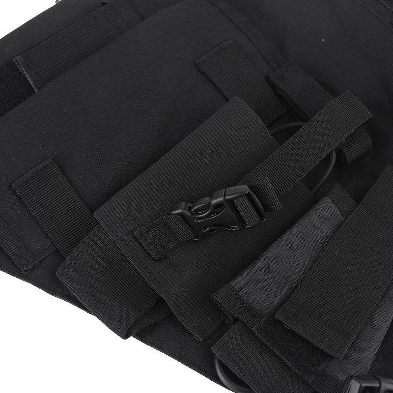 Chest Harness Front Pack Pouch Holster Vest Rig for Two Way Radio Walkie Talkie