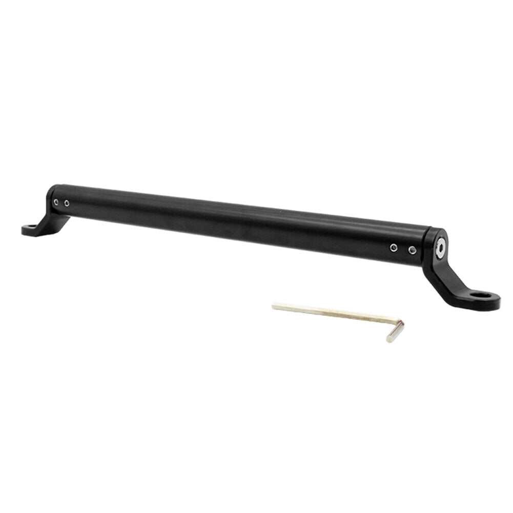 CNC Motorcycle Handlebar Extension for Phone Holder LED Work Light (Black)