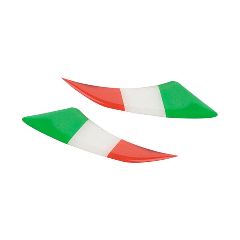L+R Kohlefaser Motorrad Spoiler Aerodynamische Frontverkleidung Winglets Fin