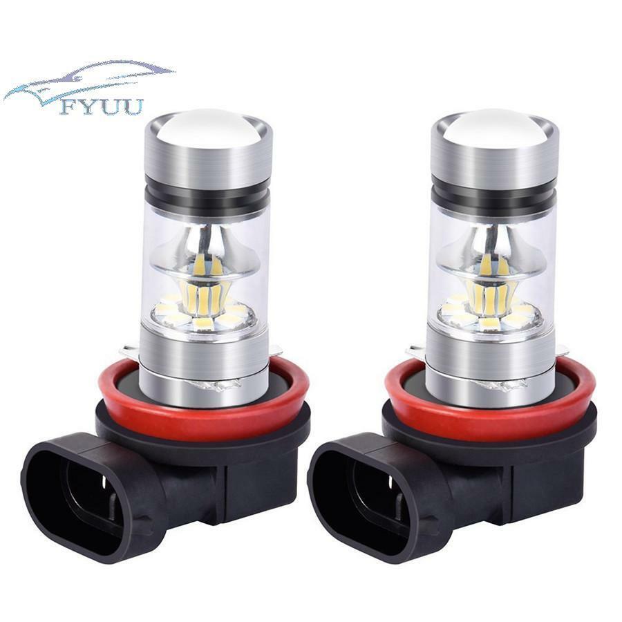 2x LED Fog Light Bulbs H11/H8 High Power White Driving Light Bulb SMD LED Bulbs