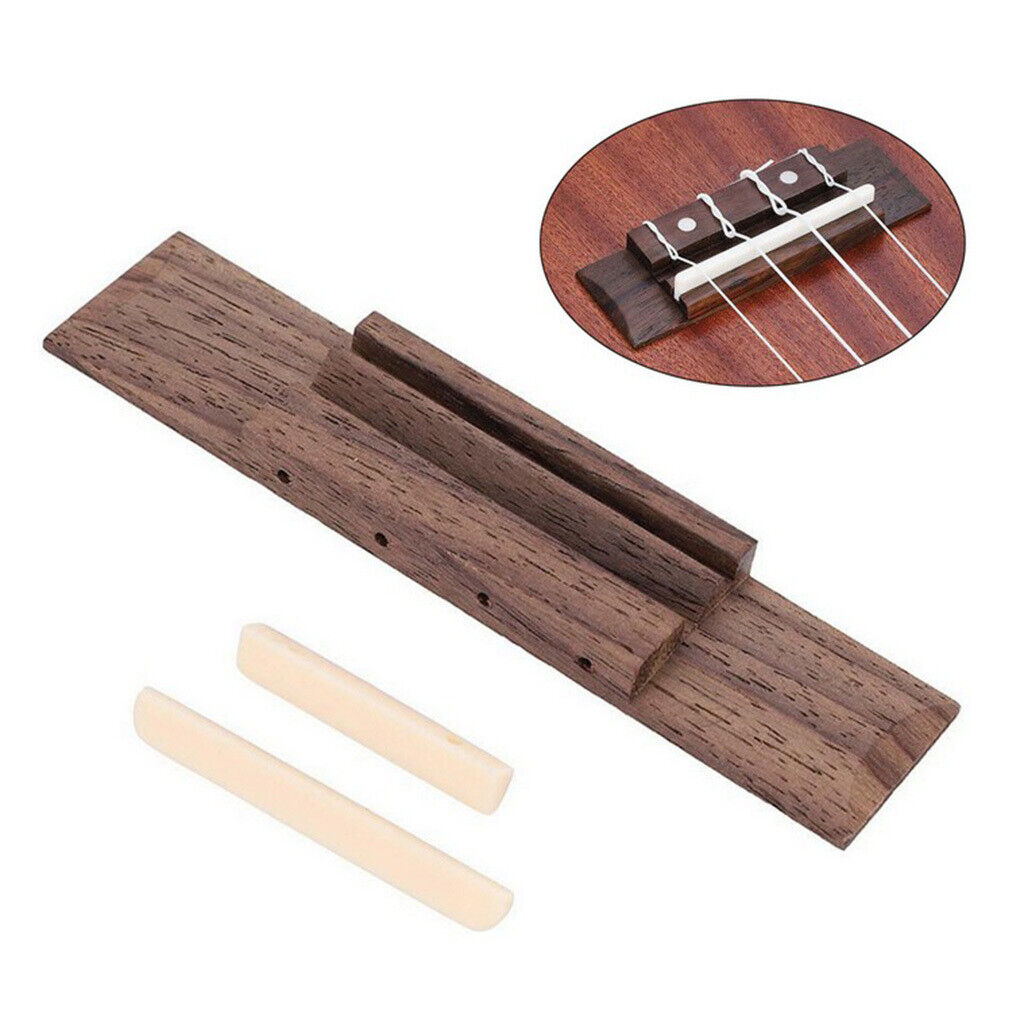 For Ukulelel Guitar Instuments  Ukulele Bridge and Saddle Nut