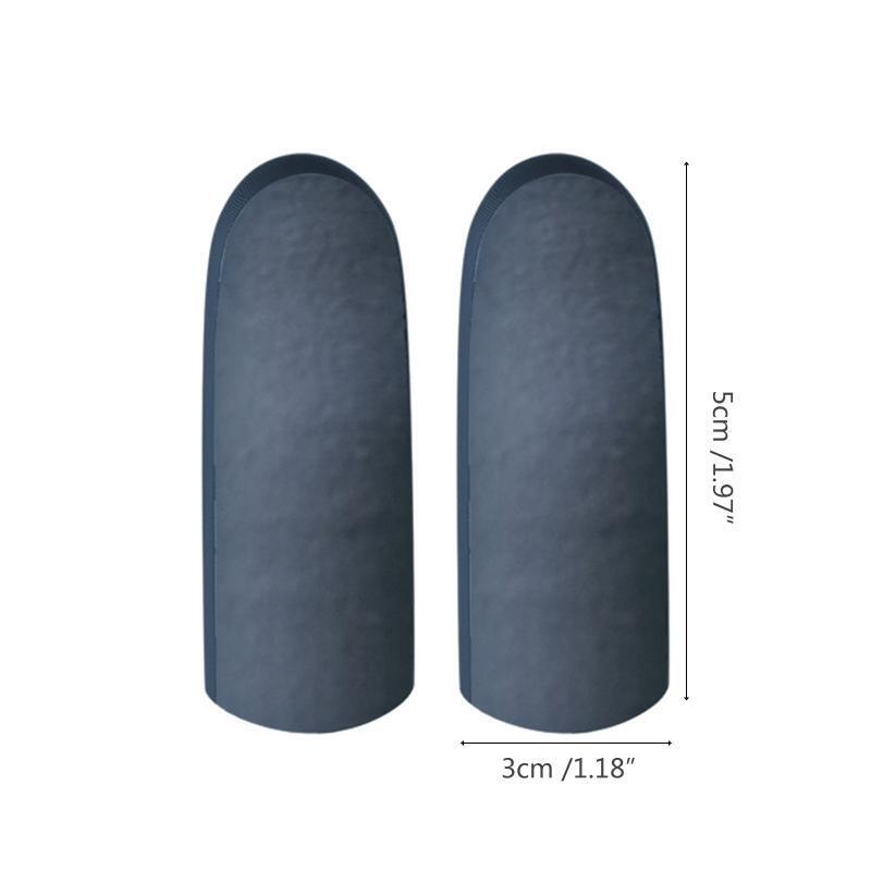 1 Pair Gaming Finger Sleeve Cases for Mobile Games Anti-Sweat Fingertip Covers