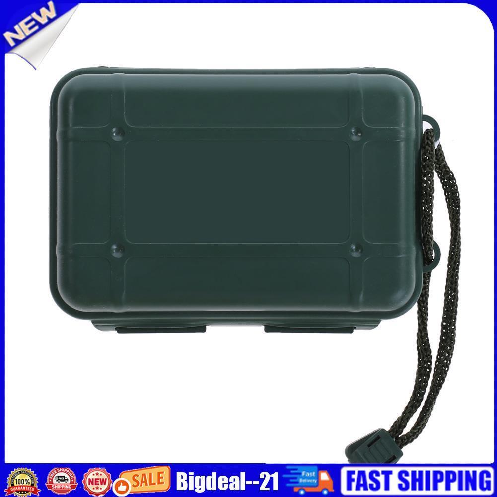 Plastic Travel Box Case Storage for Flashlight Torch Lamp(Green)