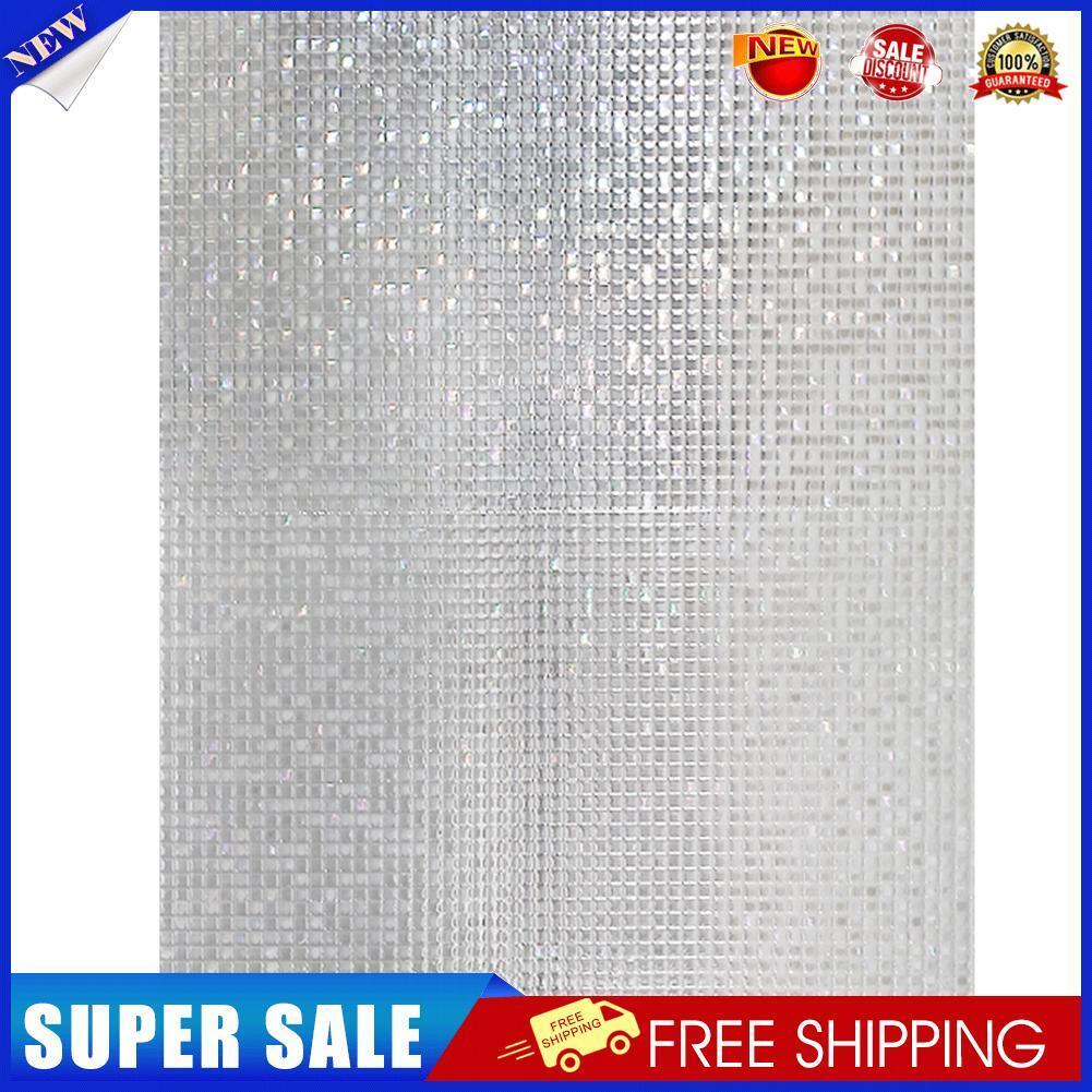 Mosaic PVC Waterproof Anti Oil Frosted Opaque Glass Window Decorative Film