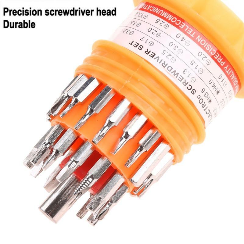 31 In 1 Multifunction Magnetic Precise Manual Screwdriver Bits Set Repair Tools