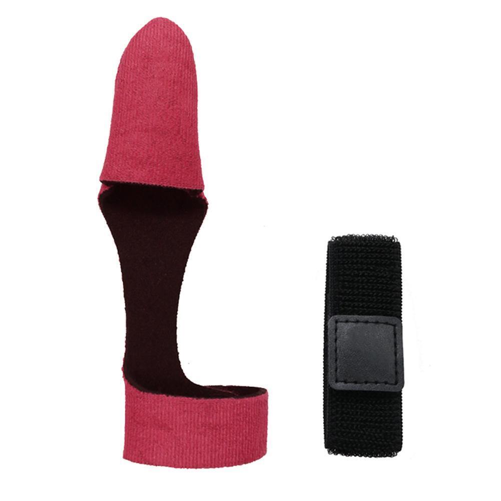 2pcs Fishing Rod Covers Pole Glove Protector+Tie Wrapping Band Belt (Red)