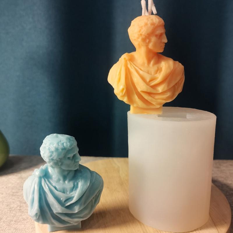Silicone Mold for DIY Candle Ornament Soap Mould Handicrafts Making Tool