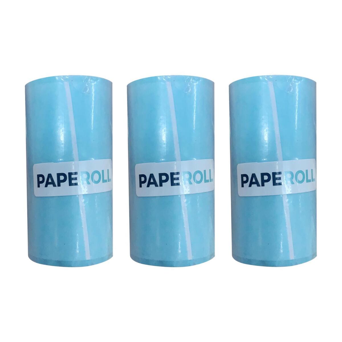 3x Thermal Paper Self-adhesive 57x30mm POS Printer Cash Register Paper Roll