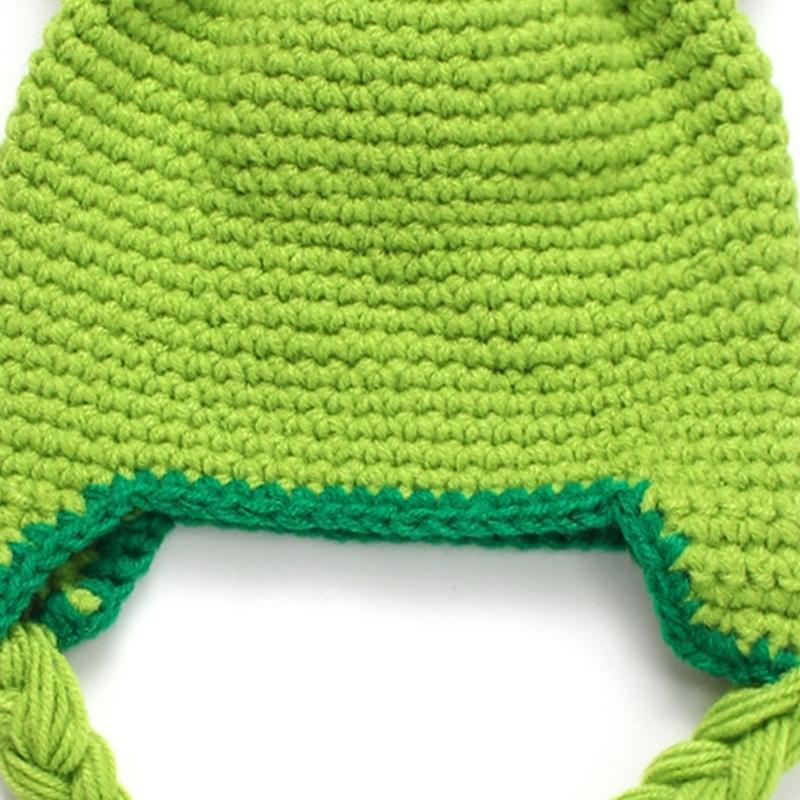 Party Favors Baby Hats Easter Frog Decorations Winter Knitted Hats Crocheted Hat