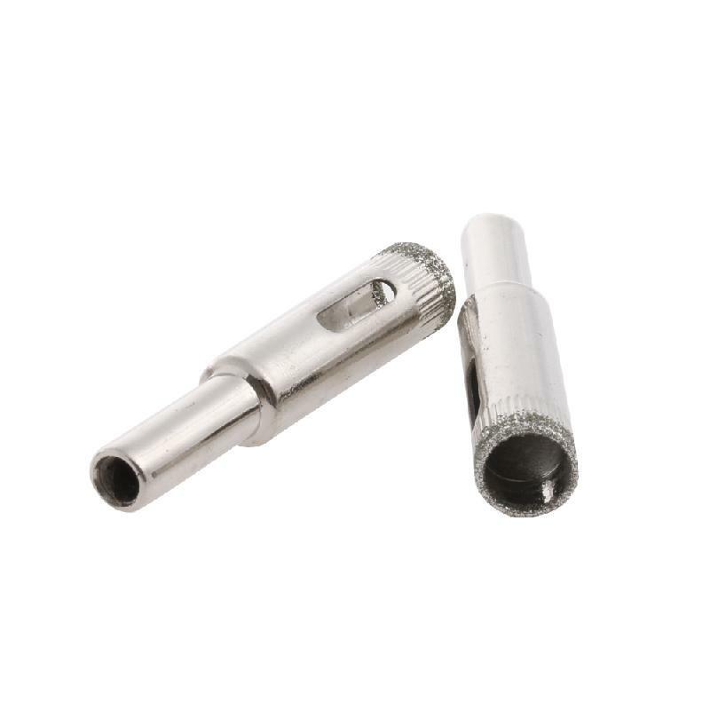 10Pcs 10 mm forage diamant base Coated Bits Scie Carreaux verre Céramique Marbre