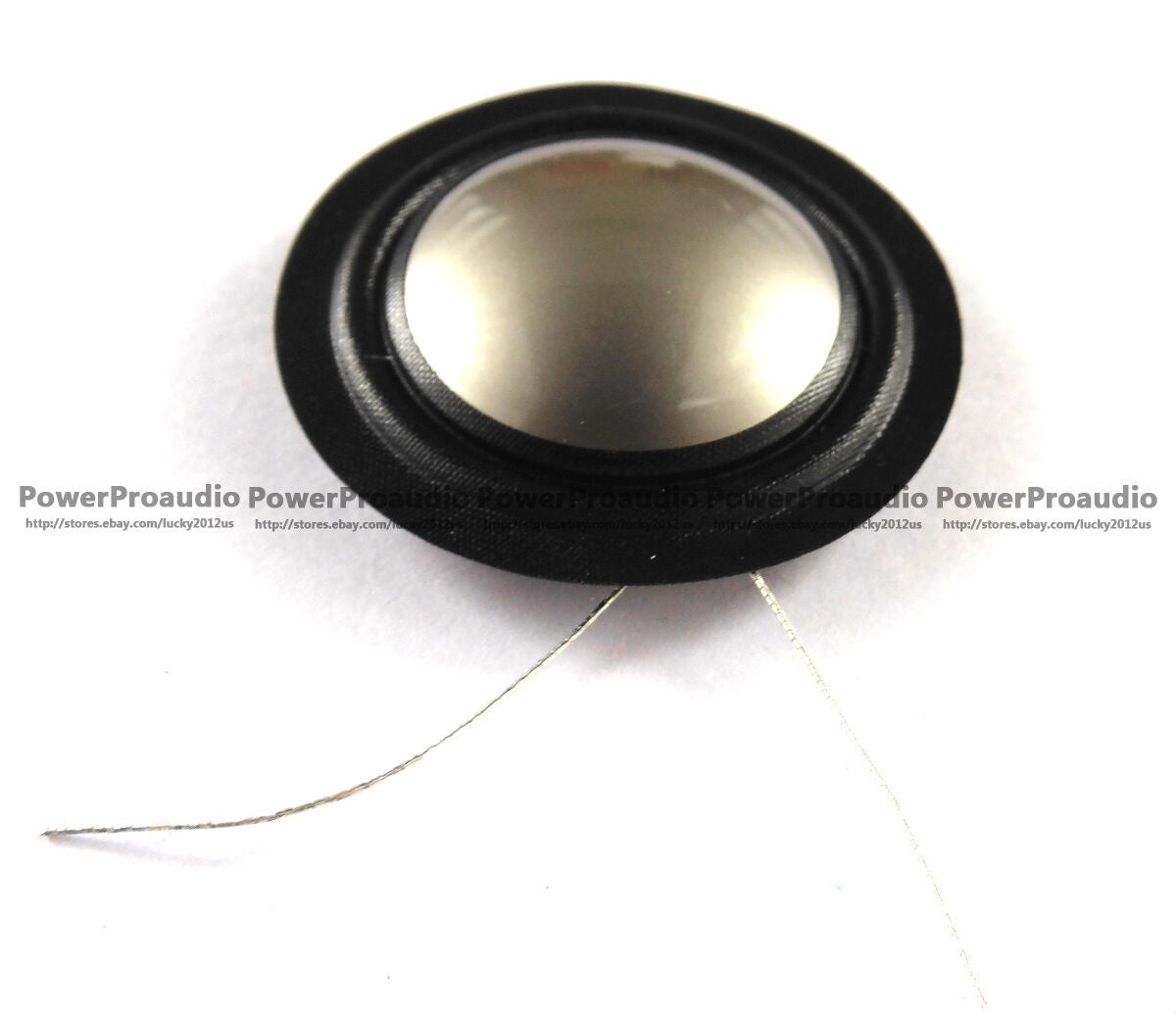 2pcs Aftermarket 25.4 mm tweeter diaphragm voice coil,1 inch silk+titanium
