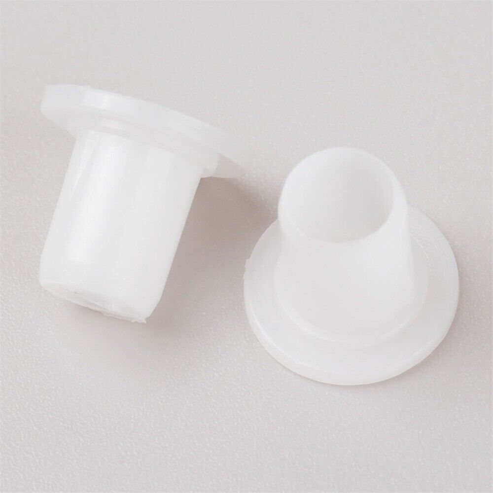 20PCS Plastic Roller Skating Spacer Inline Skate Bearing Bushing Spacer White HQ