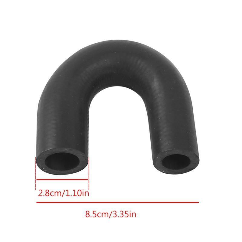 Rubber Heater Core Bypass Hose Coolant Crossover for LS/LT Engine U Shaped Pipe