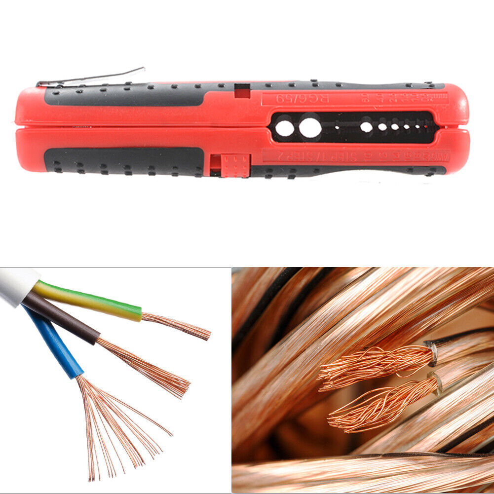 Multifunction Cable Wire Stripper Strip Line Clamp Stripping Cutter Pliers