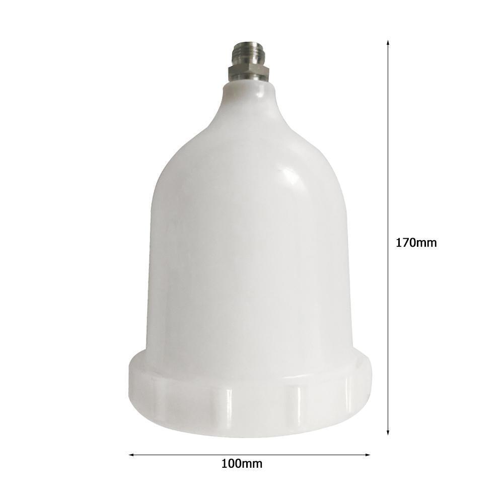 600ml Plastic Watering Pot for Air Spray Paint Gun Pro Vehicle Painting Gun
