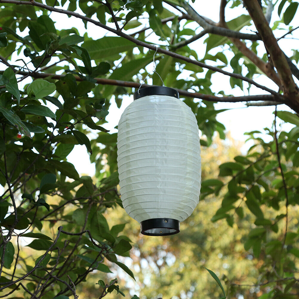2pcs Japanese Lantern Waterproof Festival Sushi Restaurant Decor (A Beige)