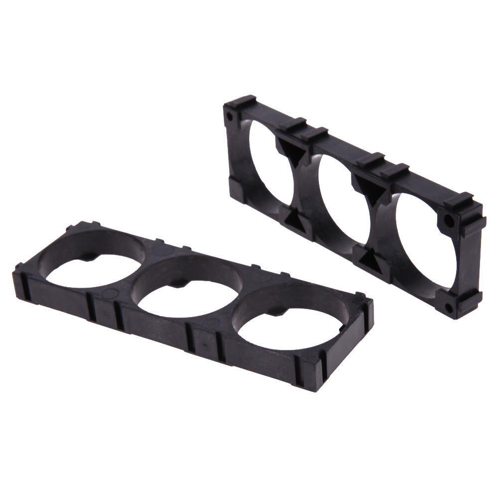 10pcs/lot 32650 3x Battery Holder Bracket Cell Safety Anti Vibration Plasti