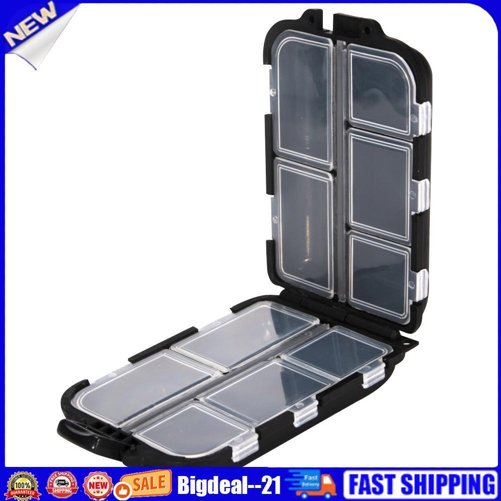 Fishing Lure Boxes Bait Storage Case Fishing Tackle Hook Trays Organizers