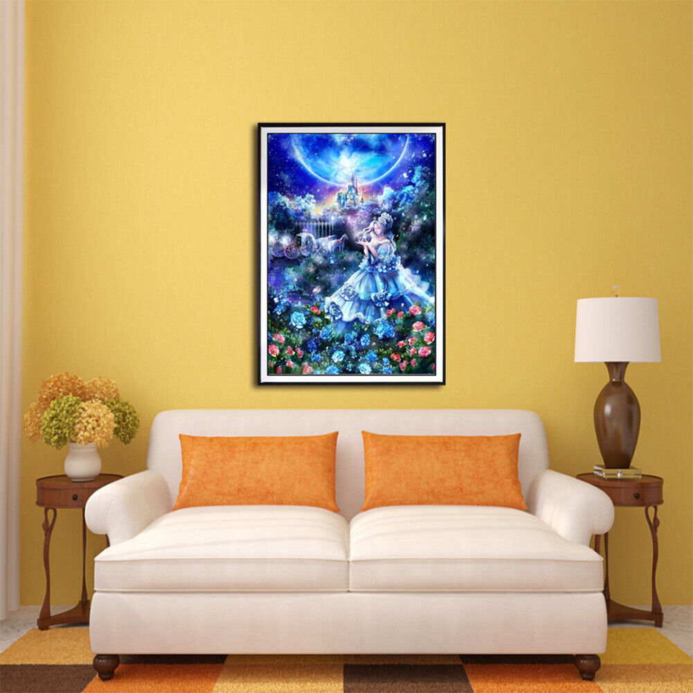 Fantasy Girl 5D DIY Full Drill Diamond Painting Embroidery Kits Home Decor