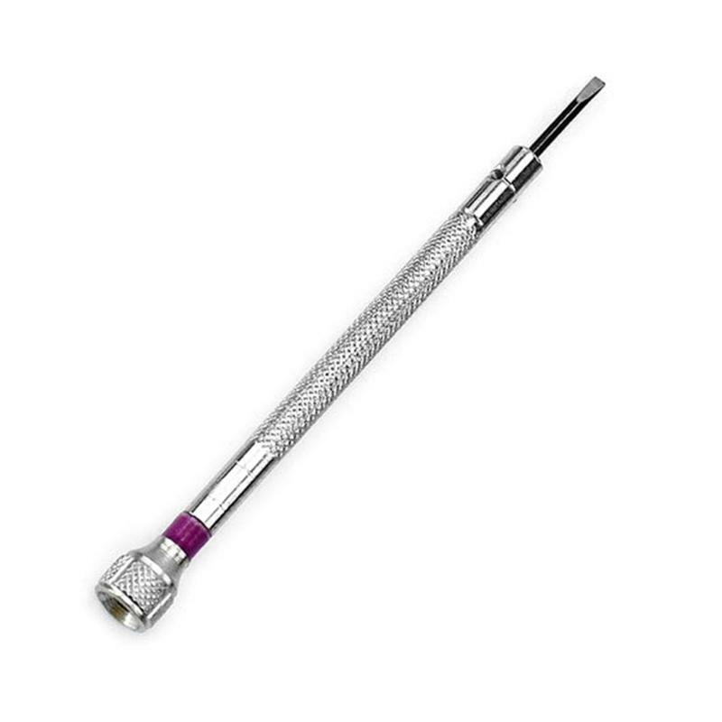 13 Pieces Micro Precision Watch Screwdriver Set with 10 Extra Replace Blades