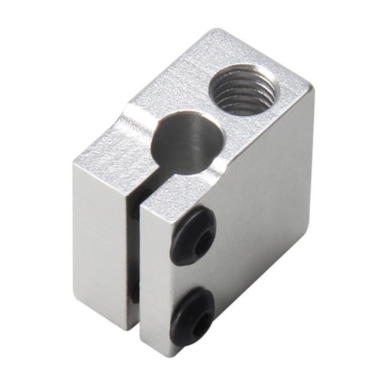 Aluminum Heater Block V6 Hotend High Temperature Extruder Heatblock All Metal