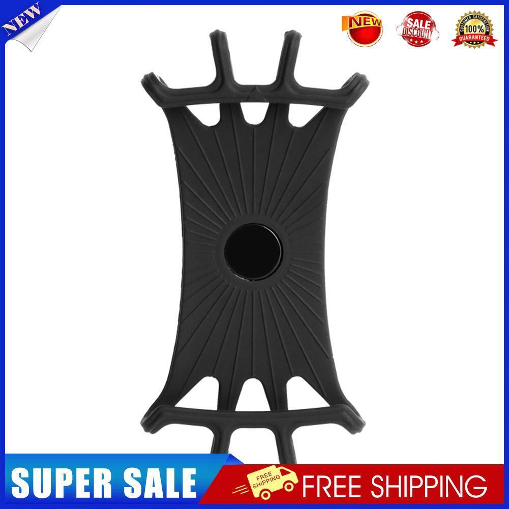 Rotatable MTB Road Bike Mobile Phone Holder Bicycle Handlebar Stand (Black)