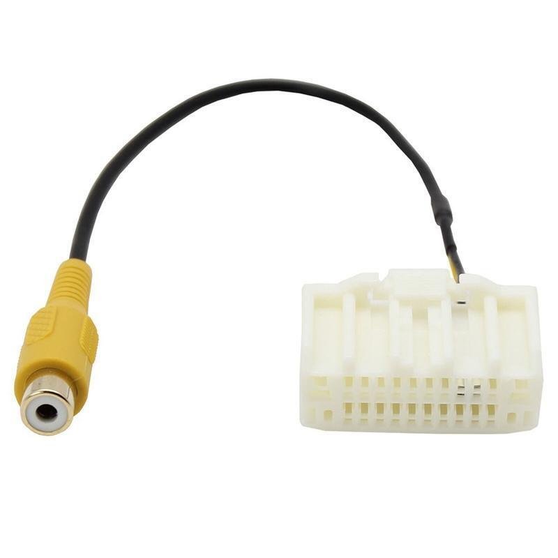 Car Interior RCA to Factory Radio Display Uconnect Adapter Backup Camera Wire
