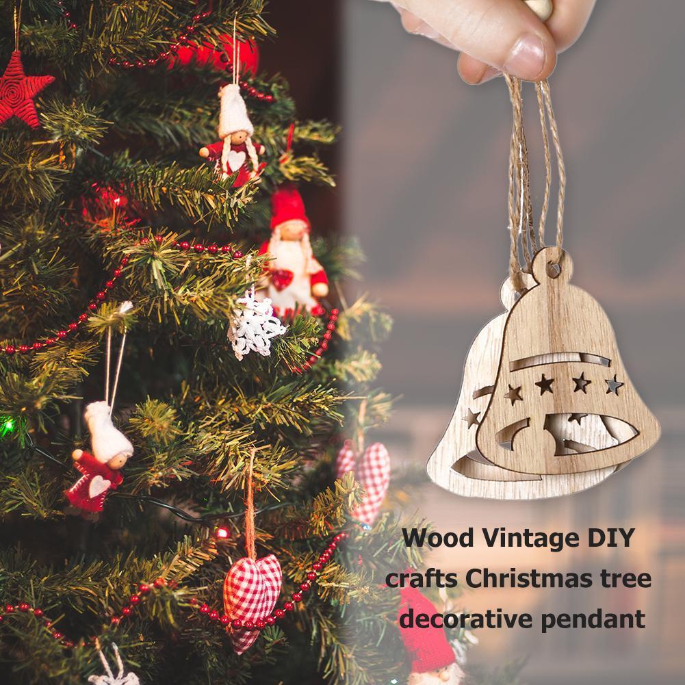 3pcs Nordic Style Merry Christmas Pendant DIY Xmas Tree Decor (JM01578)
