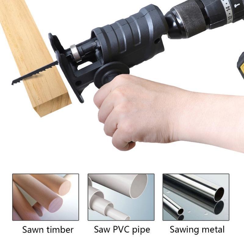 Handheld Reciprocating Saw Electric Drill Modified Tool Attachment Woodworking