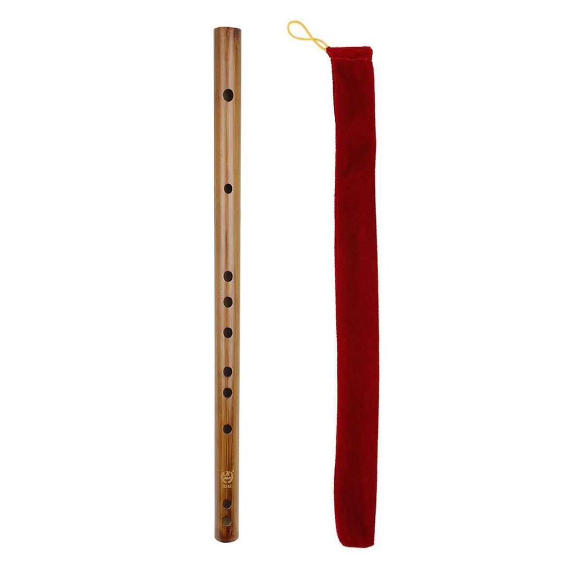 4x Traditional Wooden Flute Great Sound Woodwind Musical Instrument Gift