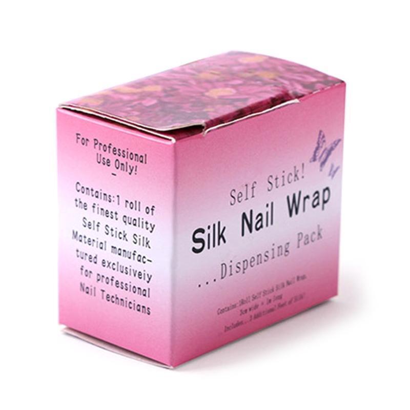 Fiberglass Nail Wrap Convenient Self Adhesive Nail Protector for Salons Home Use
