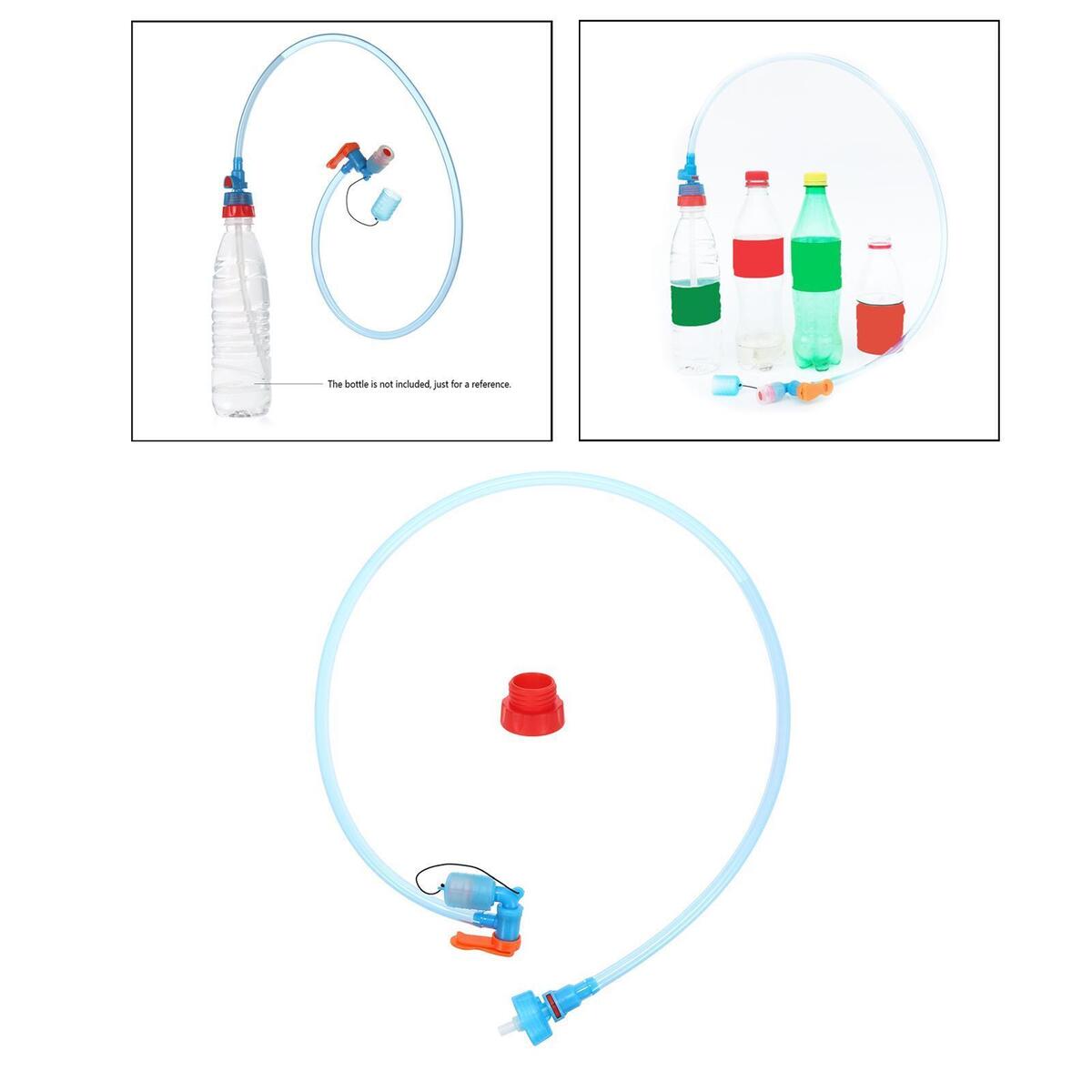 Water Bottle with Storage Case Hose Kit Hose for Boating Water Bladder