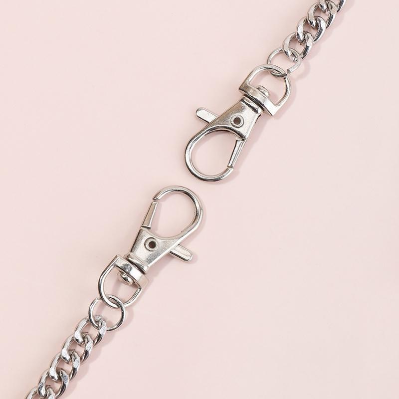 Harajuku Women Jeans Chain Single-Layer Star Moon Shape Pendant Chain for Pants