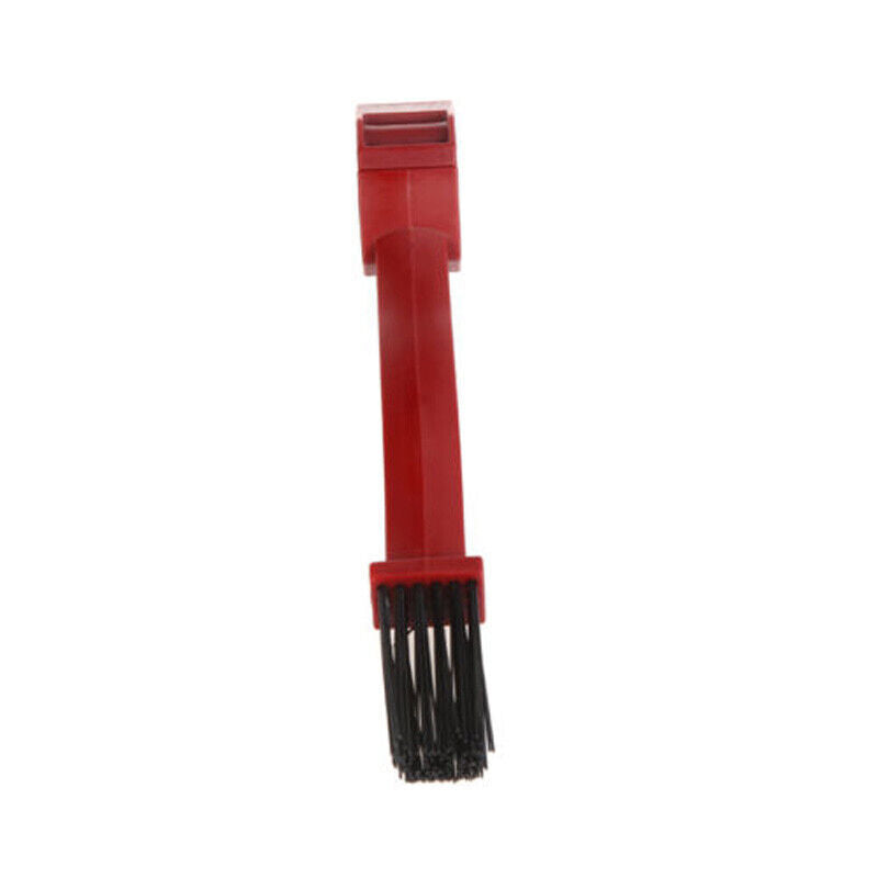 Cycling Motorcycle Chain Cleaning Tool Gear Grunge Brush Cleaner red