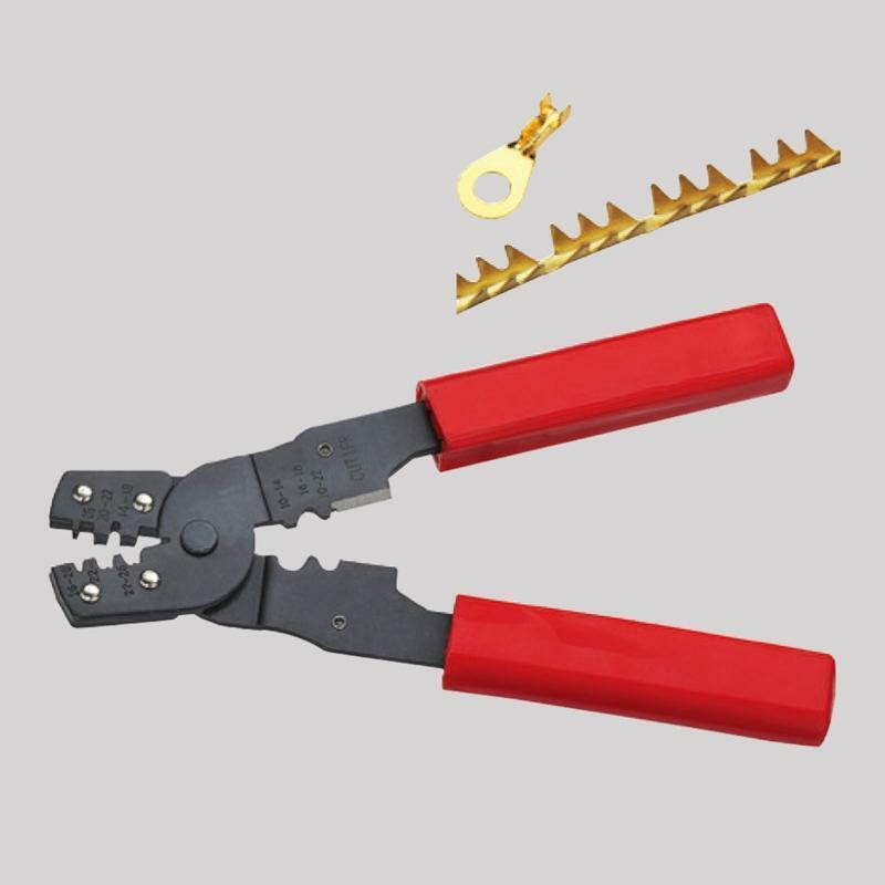Multi-function Cold Press Clamp Wiring Terminal Cutter Telephone Plug Crimping