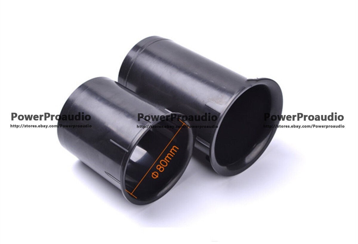 2pc Speaker Port Tube Speaker Vent For Phase-inverted Subwoofer box 96x238mm ABS