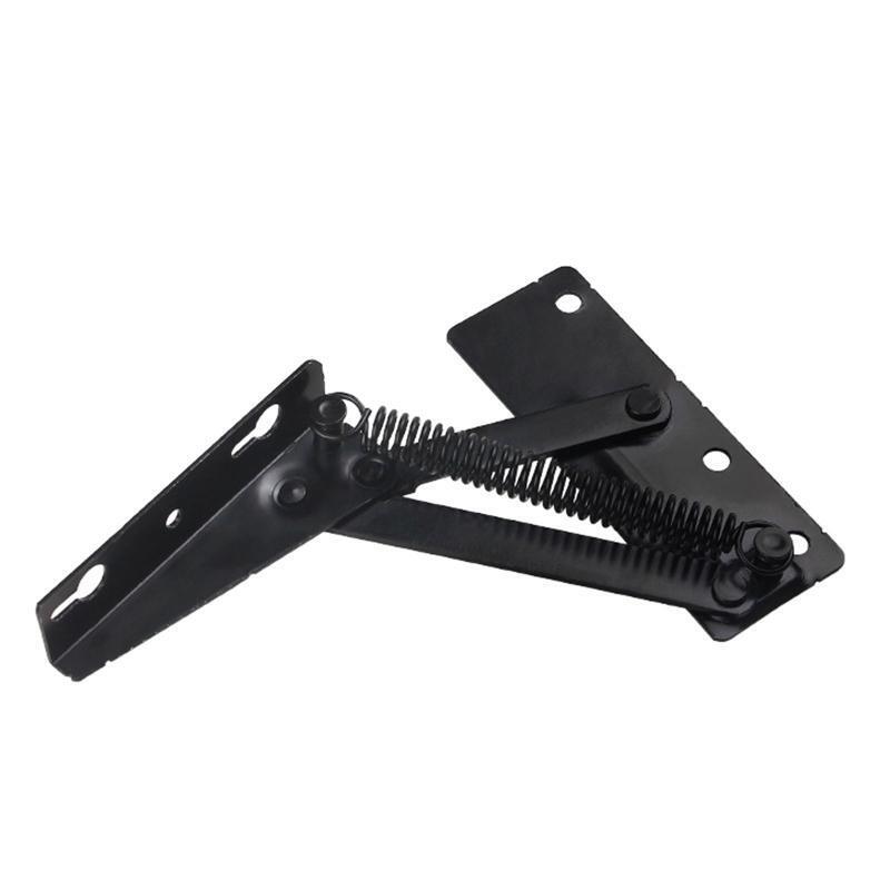 2 Pieces Adjustable Angle Mechanism Hinge Metal Steel Black Sofa Bed Bedding