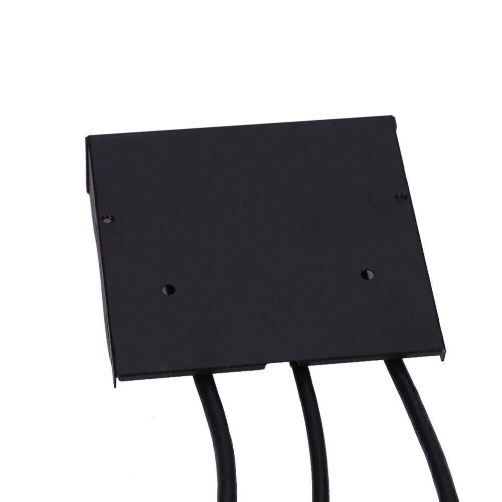 3.5" 20Pin to 2 USB 3.0 Port HUB + HD Audio PC Floppy Expansion Front Panel