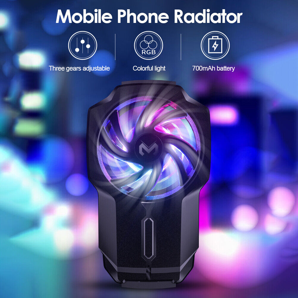Gaming Mobile Phone Cooling Fan USB Rechargeable Gamepad Radiator Cooler