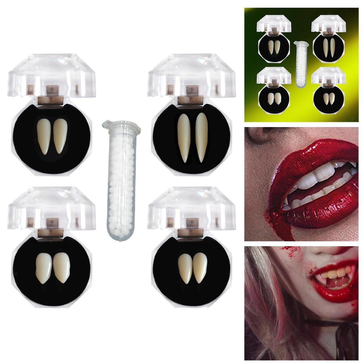 Zombie Fangs Fangs s Fancy Dress Party Fangs s Solid Glue