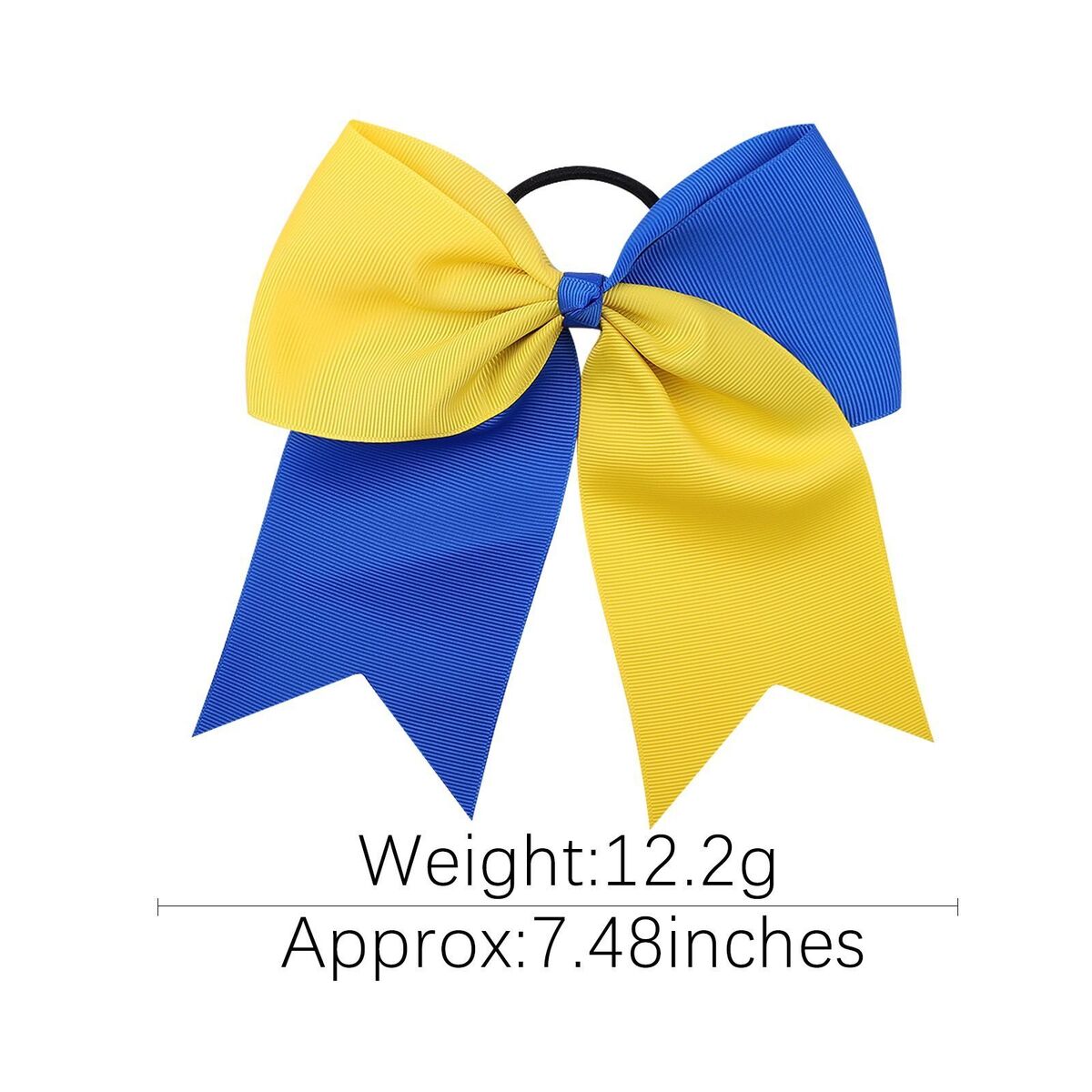 Hair Scrunchie Ukraine Flag Colour Hair Rope Bow-knot Hairband Hair Ring